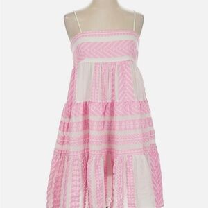 Devotion TWINS Pink and White Mini Dress